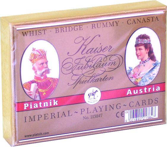 Piatnik Cards Imperial Kaiser 2 talie galda spēle