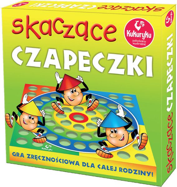 Gra Skaczce Czapeczki puzle, puzzle