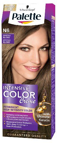 Palette Intensive Color Creme Krem koloryzujacy nr N6-sredni blond 68159614 (3838824159614)