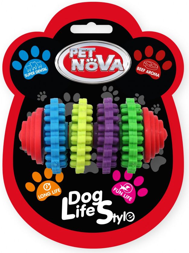 Pet Nova TPR Denttoy S 8cm VAT009589 (5904378731885) aksesuārs suņiem