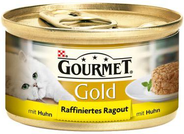 Nestle GOURMET GOLD 85g org.RAGOUT KURCZAK VAT006364 (7613035439696) kaķu barība