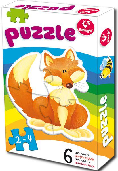 Pierwsze Puzzle, Zwierzatka 1 puzle, puzzle