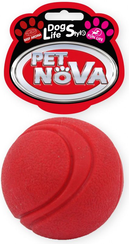 Pet Nova TPR Ball Red 5cm VAT009614 (5904378732073) aksesuārs suņiem