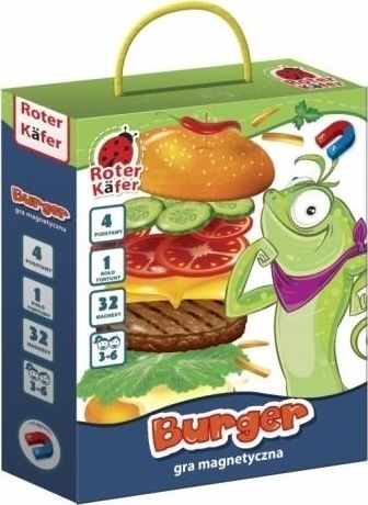 Roter Kafer Burger gra magnetyczna 363227 (4820195059647) galda spēle