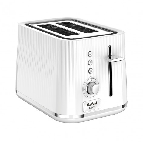 Tefal TT7611 Toaster digital, white Tosteris