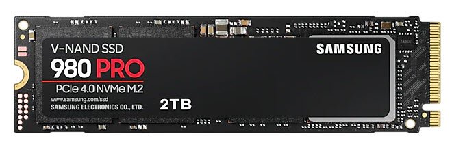 Samsung 980 PRO 2 TB M.2 2280 PCI-E x4 Gen4 NVMe (MZ-V8P2T0BW) SSD disks