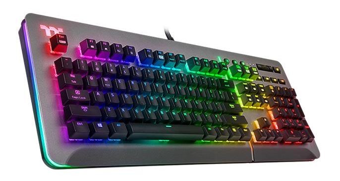Gaming keyboard Level 20 RGB Titanium Cherry MX Silver klaviatūra