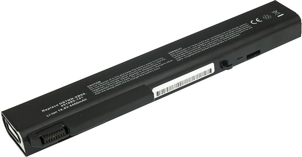 Green Cell for HP Elitebook 8530p 8530W HSTNN-LB60 14.4V 4400mAh akumulators, baterija portatīvajiem datoriem