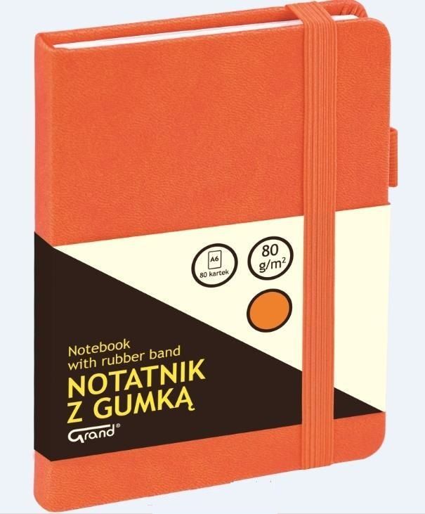 Grand Notatnik A6 kratka z gumka (262773)