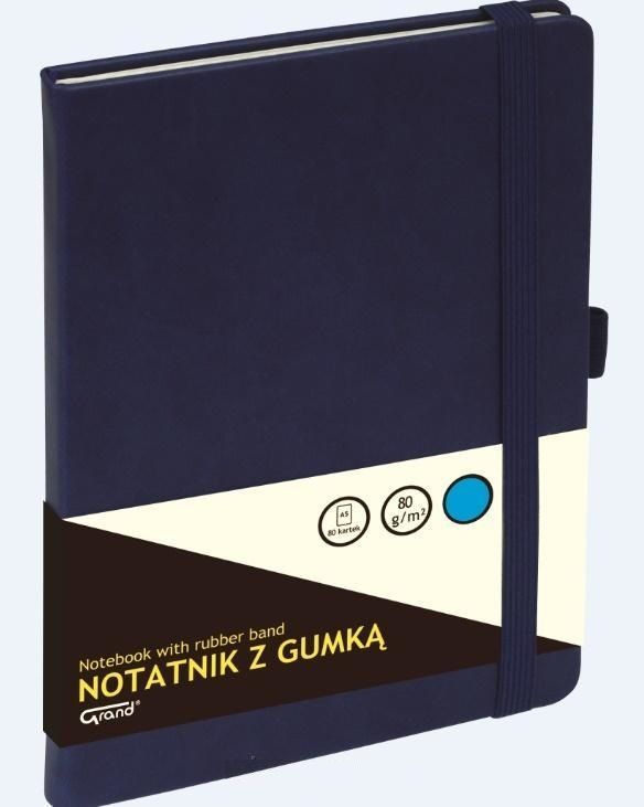 Grand Notatnik A6 kratka z gumka (262771)