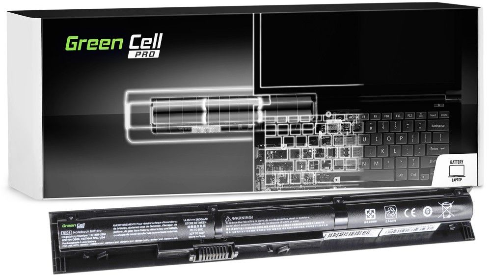 Green Cell PRO VI04 for HP ProBook 440 G2 450 G2, Pavilion 15-P 17-F (HP82PRO) akumulators, baterija portatīvajiem datoriem