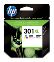 HP 301XL High Yield Tri-color Original I kārtridžs