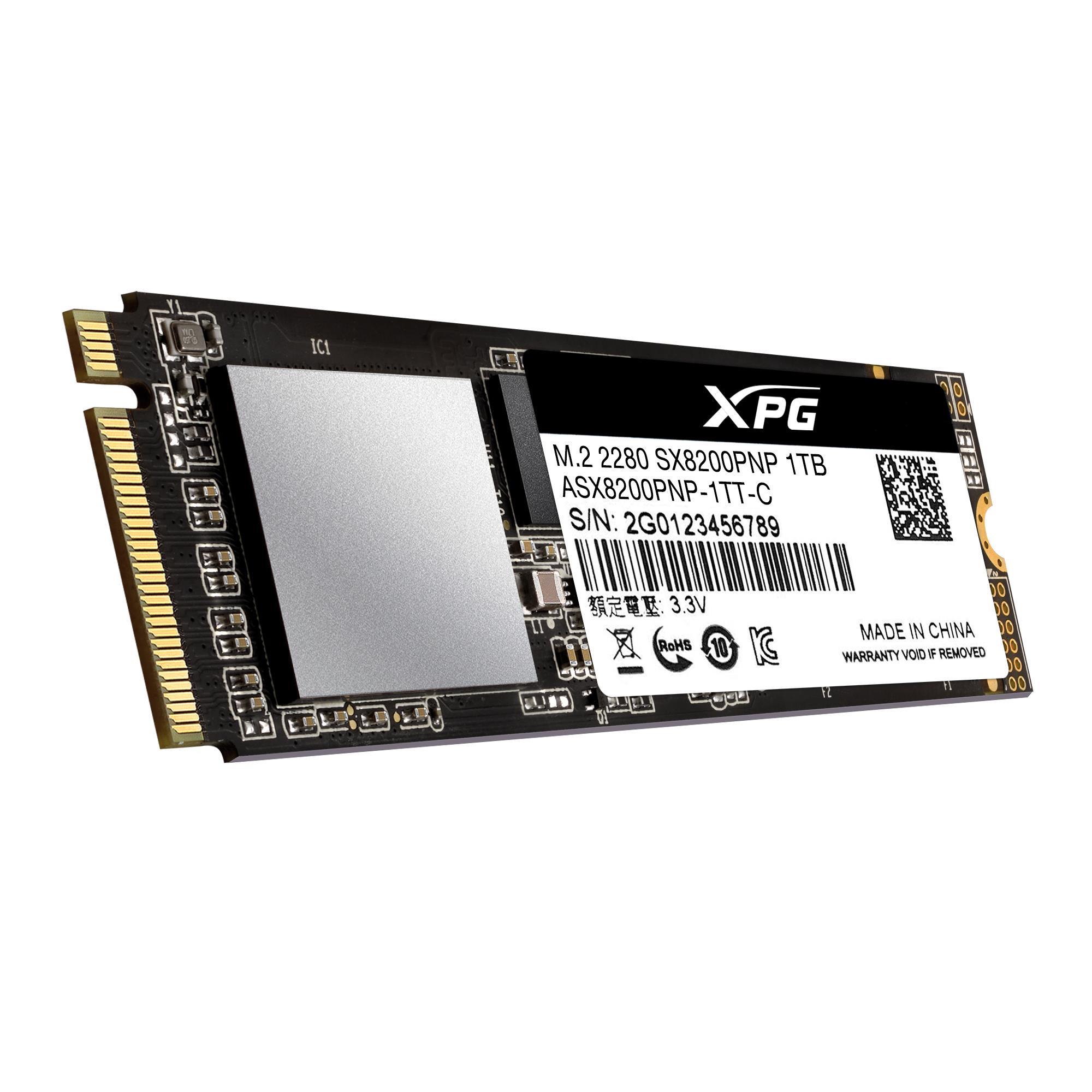 Adata XPG SX8200 PRO SSD 1TB ,PCIe Gen3 x4 , m.2 2280 SSD disks