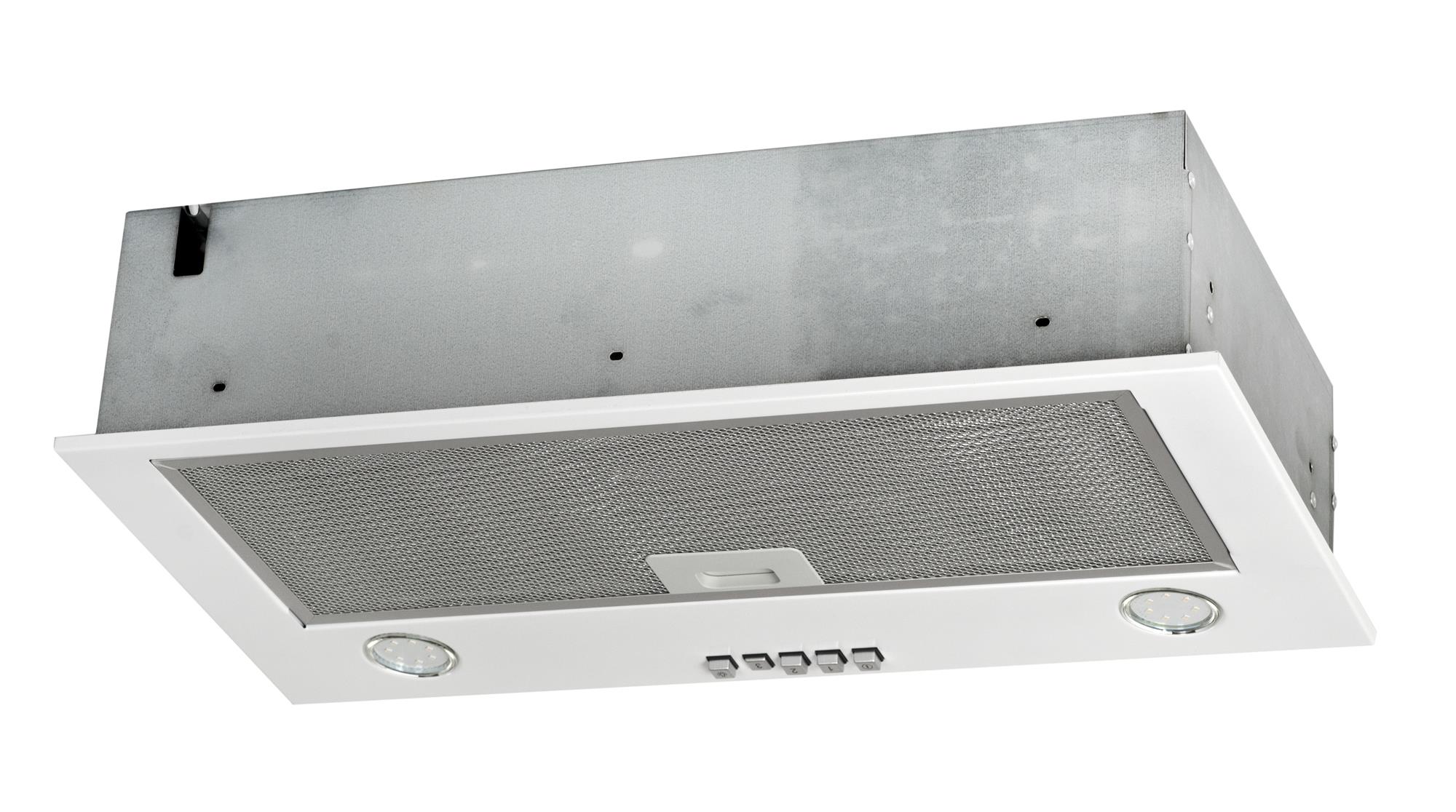 Cooker hood Drawer CIARKO SL-BOX 60 Bialy (200 m3/h; 600 mm; white color) Tvaika nosūcējs