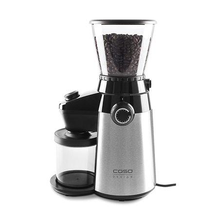 Caso | 1832 | Barista Flavour coffee grinder | 150 W | Coffee beans capacity 300 g | Stainless steel / black 01832 (4038437018325) Kafijas dzirnaviņas