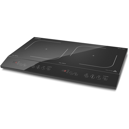 Caso Brīvi stāvošs table hob 02231 Number of burners/cooking zones 2, Black, Timer, Display, Induction 4038437022315 plīts virsma