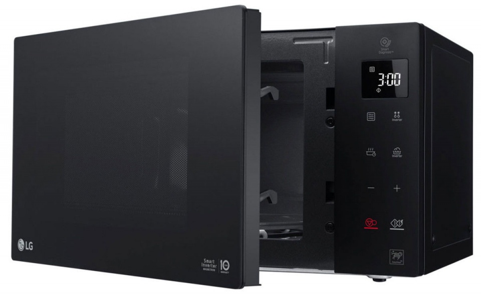 LG Microwave Oven MS2535GIB 25 L, Touch control, 1000 W, Black, Brīvi stāvošs, Defrost function Cepeškrāsns