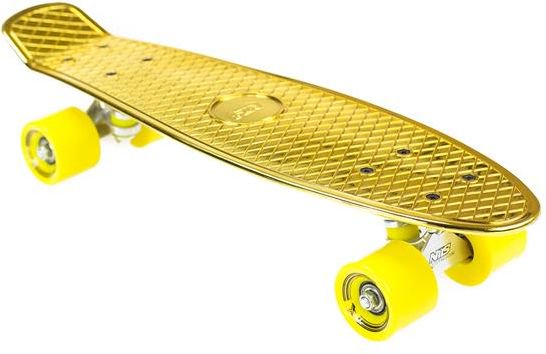 NILS Extreme Skateboard PNB01 Electrostyle Pennyboard Yellow
