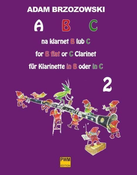 ABC na klarnet B lub C cz. 2 PWM 109298 (9788322409534) mūzikas instruments
