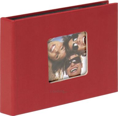 Walther Fun red 10x15 Mini Album for 36 Photos MA353R