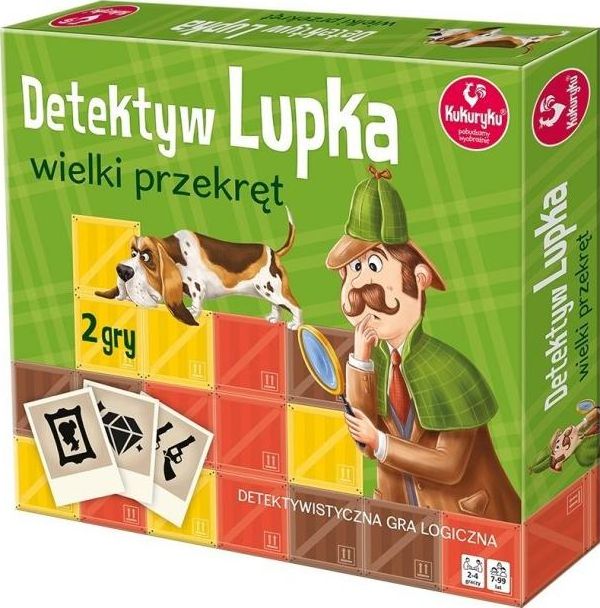 Promatek Gra logiczna Detektyw Lupka: Wielki Przekret 345282 (5901738563926) galda spēle