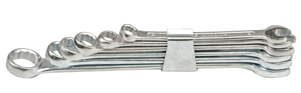 Vorel Zestaw kluczy plasko-oczkowych 6-19mm 8szt. (51590) 51590 (5906083515903)