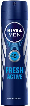 Nivea Dezodorant FRESH ACTIVE spray meski 150ml 0182877 (4005808730162)