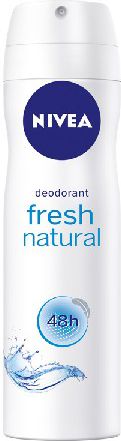 Nivea Dezodorant FRESH NATURAL spray damski 150ml 0181601 (4005808723225)