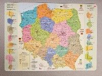 Zachem Podkladka Na Biurko - Mapa Administracyjna Polski ZACH0007 (5906727906524)