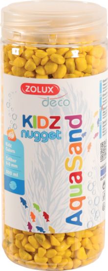 Zolux Zwirek Aquasand Kidz Nugget zolty 500ml 4961191 (3336023462325)