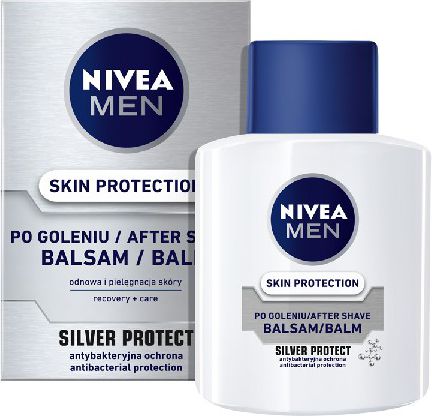 Nivea MEN Balsam po goleniu SILVER PROTECT 100 ml 0188866 (4005808571833)