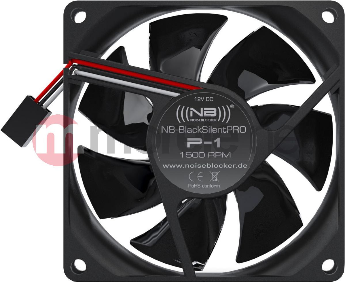 Wentylator Noiseblocker BlackSilent Pro Fan P-1 (ITR-P-1) ITRP1 (4250051906219) ventilators