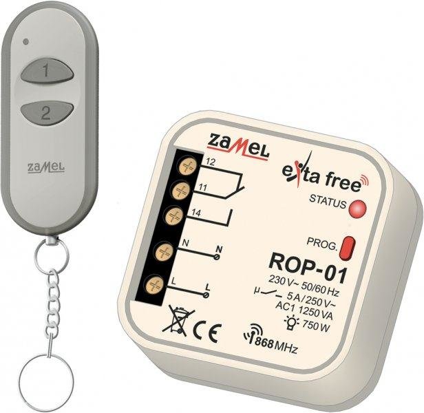 Zamel Wireless control kit (ROP01 + P257 / 2) - RZB-05