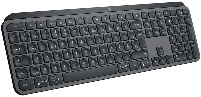Logitech MX Keys graphite (QWERTZ - vācu izkārtojums) klaviatūra