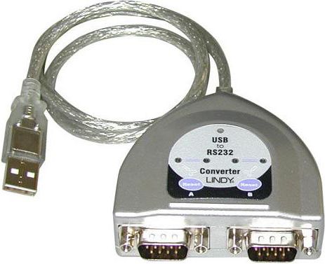 USB RS232 Konverter 2 Port adapteris