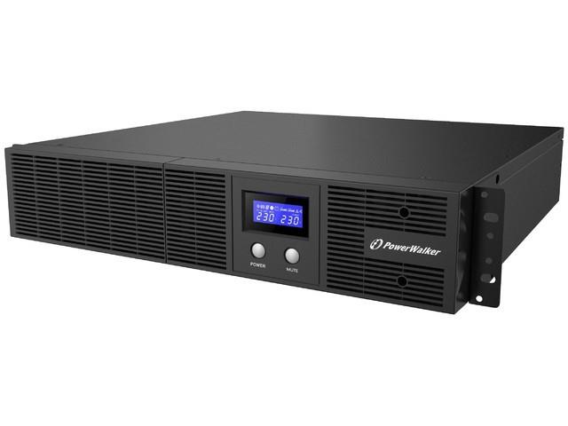 UPS Line-Interactive 3000VA Rack 19 8x IEC Out, RJ11/RJ45 In/Out, USB, LCD, EPO nepārtrauktas barošanas avots UPS