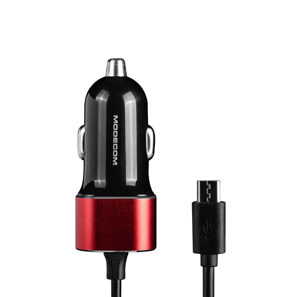 Car charger MC-CU2K-09-MICRO USB + Micro USB iekārtas lādētājs