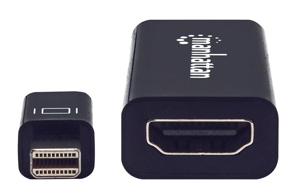 Черный hdmi. Кабель-переходник DISPLAYPORT M/HDMI 19p f (0.15 метра).