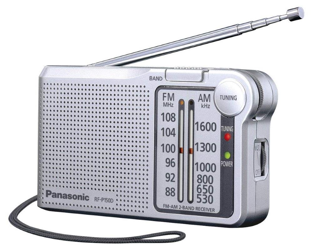 Panasonic RF-P150EG-S Portable Radio radio, radiopulksteņi