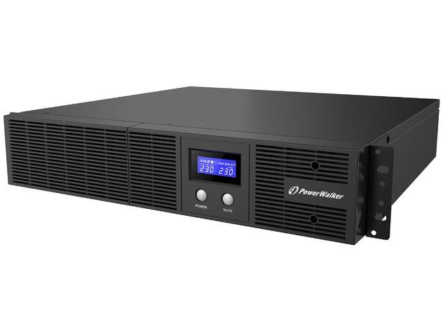 UPS Line-Interactive 2200VA Rack 19 4x IEC Out, RJ11/RJ45 In/Out, USB, LCD, EPO nepārtrauktas barošanas avots UPS