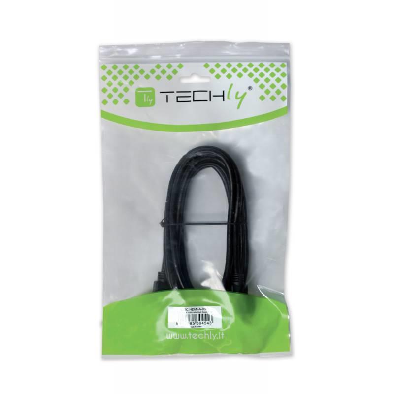 Techly Monitor cable DisplayPort/DisplayPort, M/M, black, 1m kabelis, vads