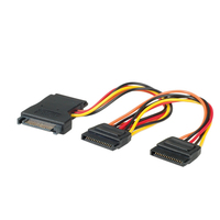 Roline internes Y-SATA Stromkabel 1xSATA / 3xSATA adapteris