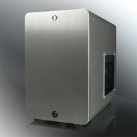 RAIJINTEK STYX Micro-ATX Gehause - silver Window Datora korpuss