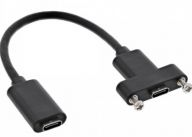 USB-Kabel - USB-C (W) gerade bis USB-C (W) adapteris