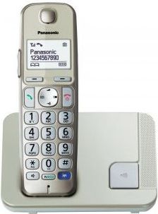 Telefon stacjonarny Panasonic KX-TGE210PDN Bialy kx-tge210pde telefons