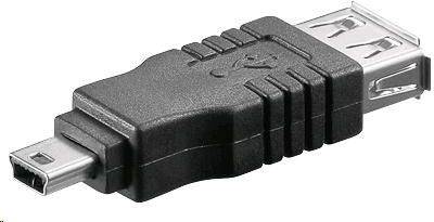 Adapter USB PremiumCord miniUSB - USB Czarny  (kur-9) kur-9 (8592220005368)