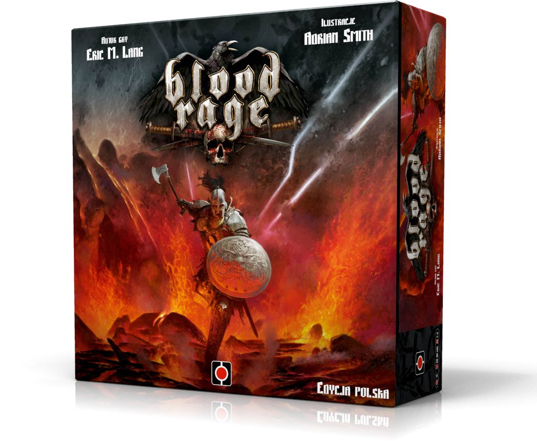 Portal Games Gra planszowa Blood Rage 224156 (5902560380415) galda spēle