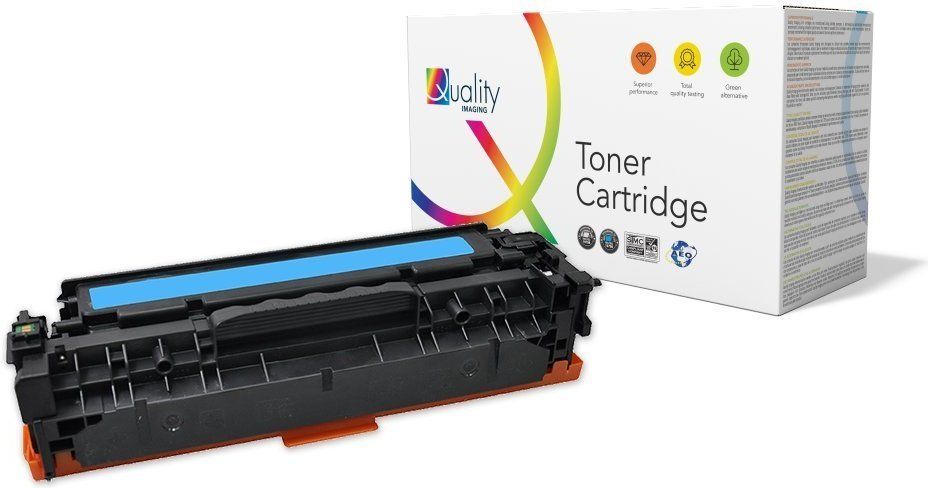 Quality Imaging Toner Cyan CF381A Pages: 2.700 CF381A, APTHPCF381AE 5704174132530 toneris