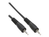 99936I 0.5m 2.5mm 2.5mm Schwarz Audio-Kabel (99936I) kabelis, vads