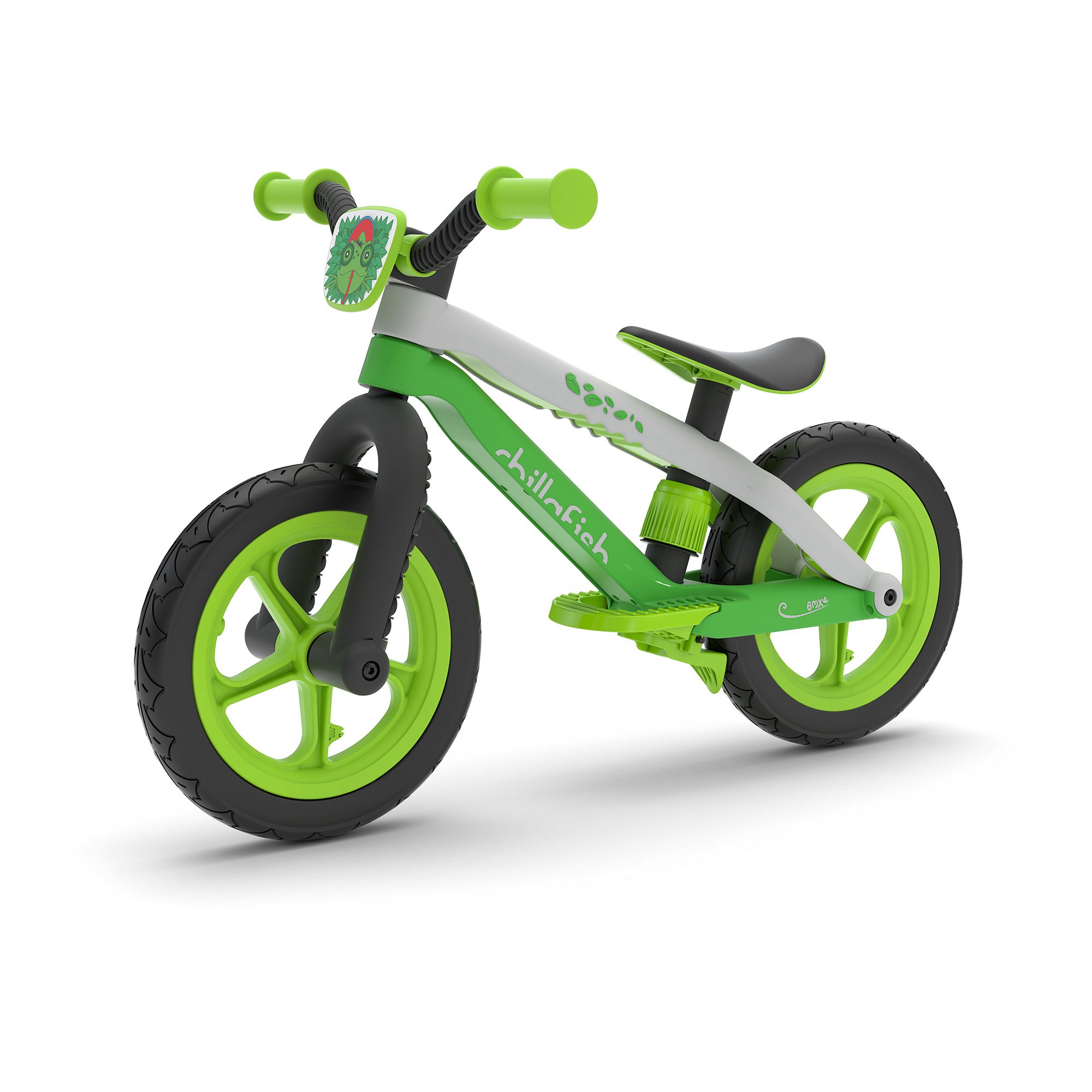 Chillafish BMXie 2 līdzsvara velosipēds no 2 līdz 5 gadiem, zaļš CPMX02LIM Skrejriteņi
